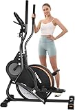 YOSUDA Velo Elliptique, 3-en-1 (Vélo elliptique + Stepper + Escalier Sport), 16 Niveaux de...