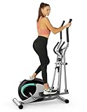 THERUN Velo Elliptique Maison, Vélo Elliptique Compact Ultra Silencieux avec Capteur de Pouls et...